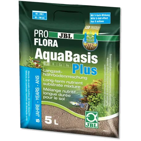 Prix Choc JBL PROFLORA AquaBasis plus 5L – Sol nutritif aquarium