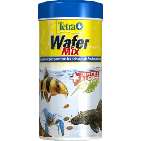 Pas Cher Tetra Wafer Mix 250ml – Pastilles poissons de fond