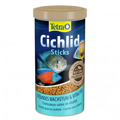 Meilleur Choix Tetra Cichlid Sticks 1L – Nourriture Cichlidés