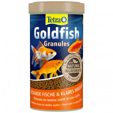 Dernier Modèle Tetra Goldfish Granules 500ml – Nourriture granulés poissons rouges