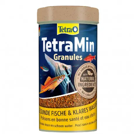 TetraMin Granules 250ml – Nourriture granulés poissons tropicaux Quantité Limitée