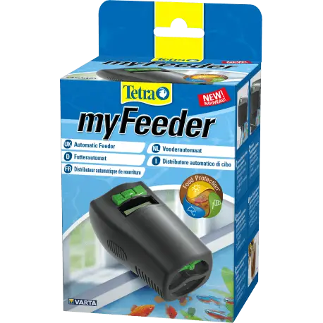 Retour Gratuit Tetra myFeeder Noir -Distributeur automatique de nourriture