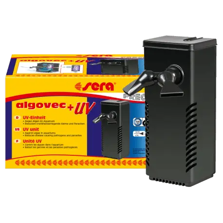 Top Vente Sera Filtre Algovec UV – Filtre UV interne aquarium