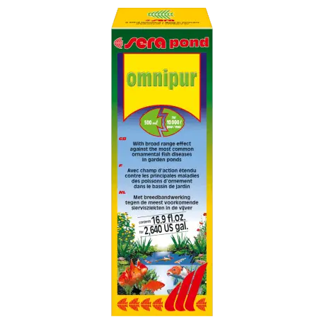 Sera Pond Omnipur A 500ml Satisfait Ou Remboursé