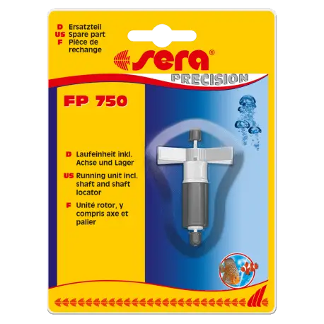 Sera Unité rotor + Axe + Palier pour pompe FP 750 Vente Directe