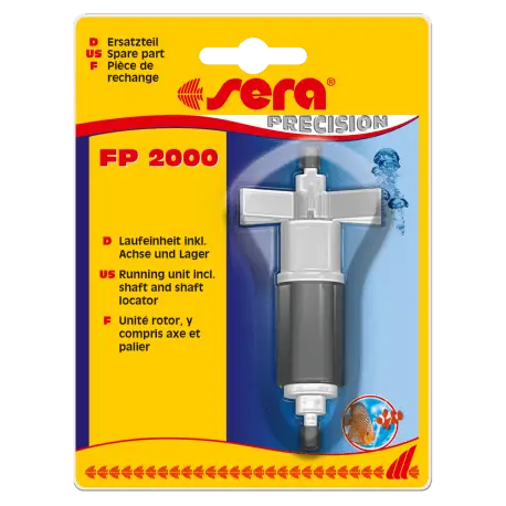 Retour Gratuit Sera Unité rotor + Axe + Palier pour pompe FP 2000