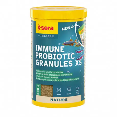 Soldes sera Immune Probiotic Granules XS 1000ml – Nourriture croissance poissons tropicaux