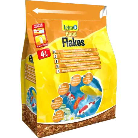 Tetra Pond Flakes 4L – Nourriture Flocons bassin Commande En Gros