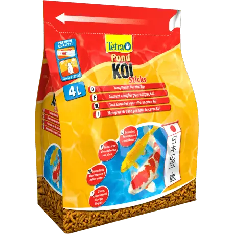 Offre Limitée Tetra Pond KOI Sticks 4L – Nourriture Carpes Koïs