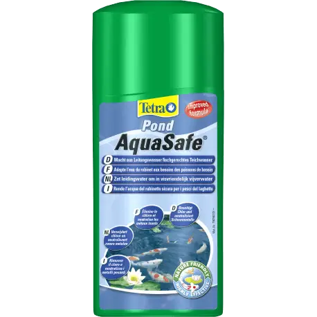 Tetra Pond AquaSafe 500ml – Conditionneur d&rsquo;eau bassin Commander Vite