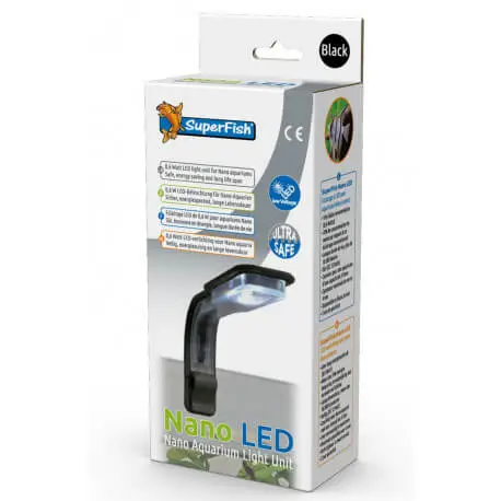 Bon Plan SUPERFISH NANO LED NOIR – Rampe LED Nano