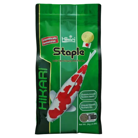 HIKARI STAPLE MINI 2Kg – Nourriture Carpes Koïs Offre Exclusive