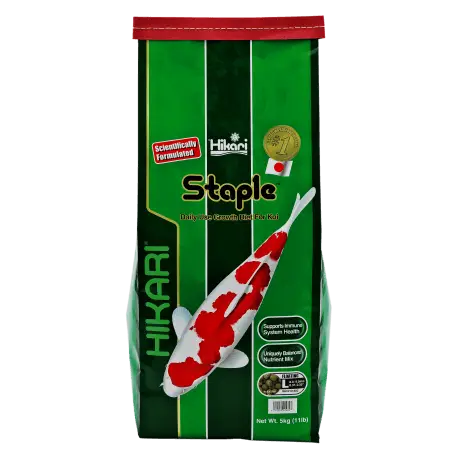 HIKARI STAPLE LARGE 5Kg – Nourriture Carpes Koïs Nouvel Arrivage