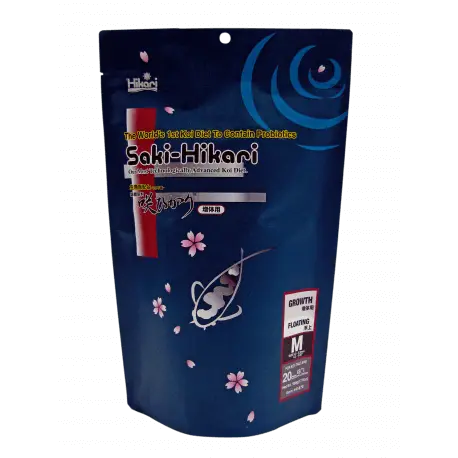 SAKI HIKARI GROWTH M 500GR – Nourriture Croissance Carpes Koïs Marque