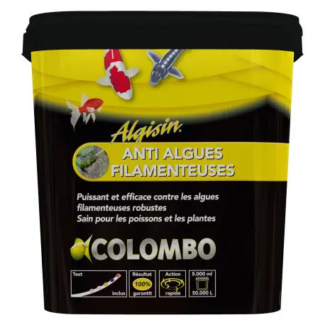 Colombo Algisin 5000ml – Anti-algues filamenteuses Usine Directe