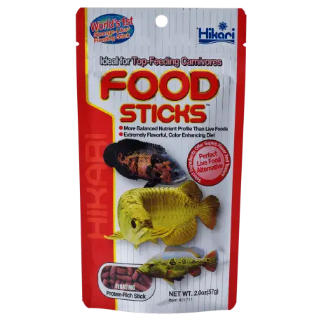 HIKARI TROPICAL FOOD STICKS 57GR – Nourriture poissons carnivores Jusqu&rsquo;à Épuisement Des Stocks