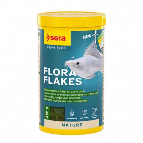 Usine Directe Sera Flora Flakes 1000ml – Nourriture poissons herbivores