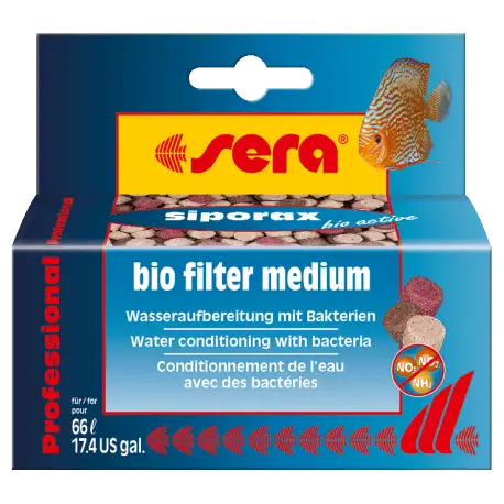 sera siporax bio active Professional 35g – Support bactérien Jusqu&rsquo;à Épuisement Des Stocks