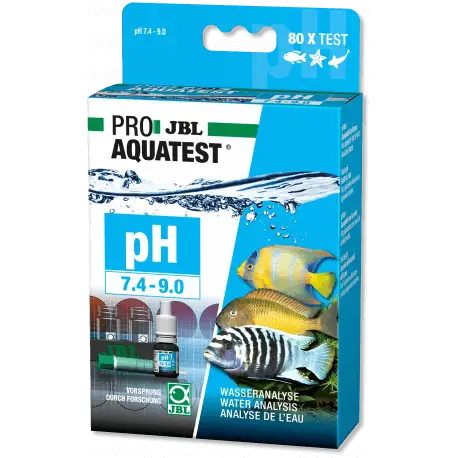 Solde JBL ProAquaTest pH 7.4-9.0 – Test d&rsquo;eau aquarium