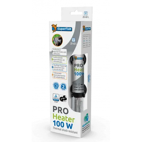 SUPERFISH PRO HEATER 100W 20-60L Quantité Limitée