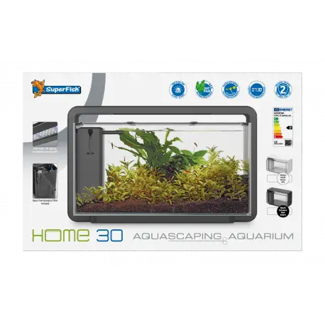 Bon Plan SUPERFISH HOME 30 AQUARIUM BLANC – Aquarium équipé
