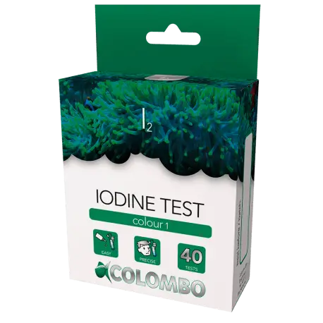 Meilleure Vente COLOMBO MARINE IODINE TEST (COLOUR 1) – Test d&rsquo;eau aquarium
