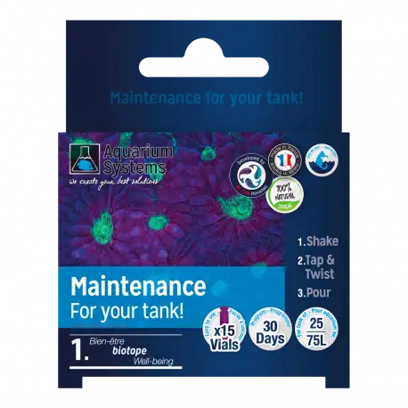 Aquarium Systems Unidose PROGRAMME MAINTENANCE MARIN NANO Prix Choc