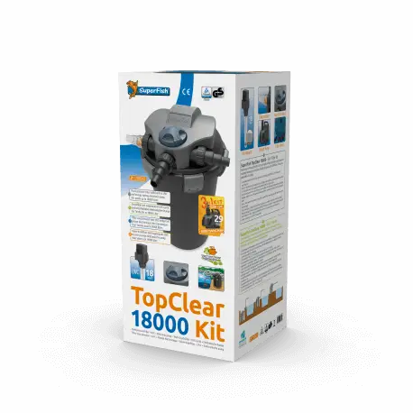 Superfish Topclear KIT 18000 – Kit de filtration bassin Top Vente