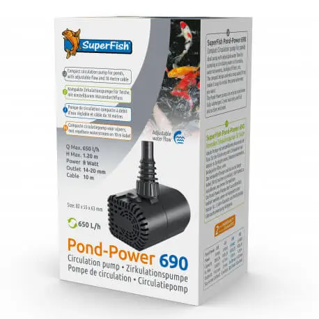 SUPERFISH PONDPOWER 690 – Pompe à eau bassin Retour Gratuit