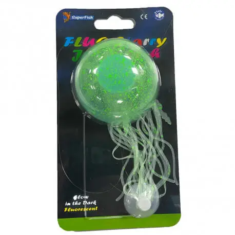 Acheter Direct SUPERFISH FLUO STARRY JELLYFISH VERT L – Décoration Fluo