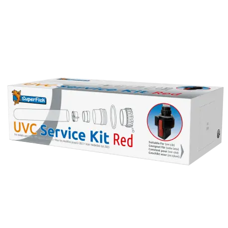 SUPERFISH UV 11-18W SERVICE KIT Rouge – Pièces détachées Bon Marché