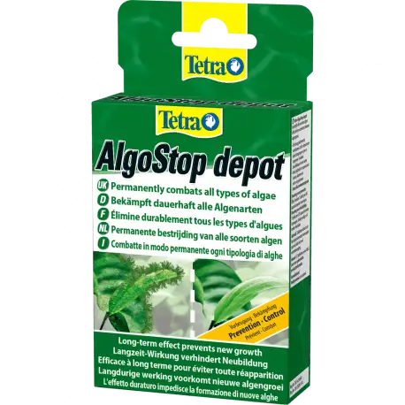 Tetra AlgoStop depot* 12 comprimés – Anti-algues comprimés Nouveauté