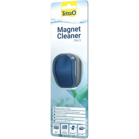 Petit Prix Tetra Lave-vitre aimanté S – Aimant de nettoyage Aquarium