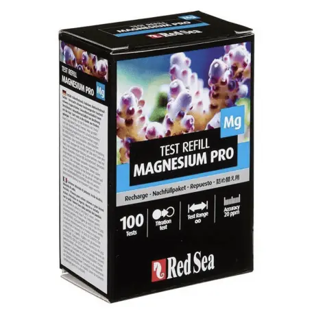 Livraison Express Red Sea Test Magnésium Pro – Recharge – 100 tests – Test d&rsquo;eau