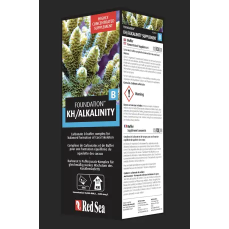 Bon Plan Red Sea Foundation™ B KH/Alkalinity (KH) – 500ml – Apport de KH