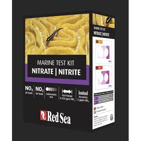 Authentique Red Sea Test NO2/NO3 – Test d&rsquo;eau