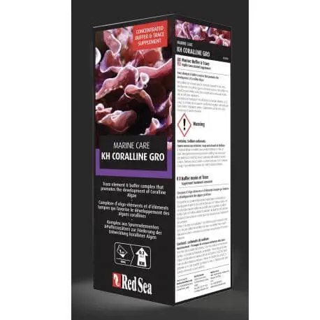 Vente Flash Red Sea KH Coralline Gro – 500 ml – Booster coralline
