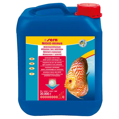 sera Nitrite-moins 5000ml – Diminution des nitrites aquarium Dernier Modèle