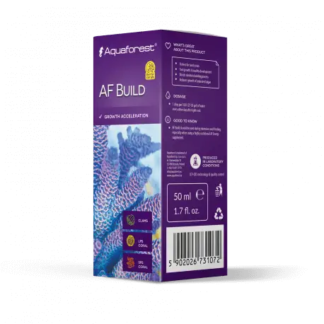 Meilleur Prix Aquaforest AF Build 50 ml – Accélérateur de croissance coraux
