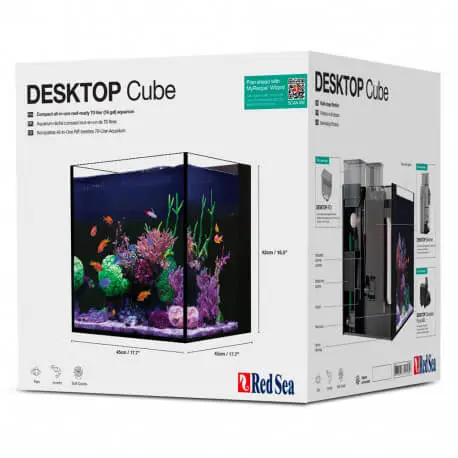Affaire À Saisir Red Sea Desktop® Cube + Meuble Blanc