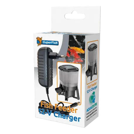 SUPERFISH SOLAR FISH FEEDER CHARGEUR Expédition Rapide