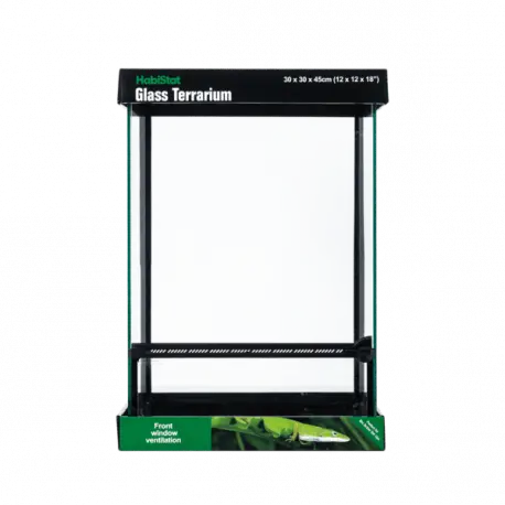 Paiement Sécurisé HABISTAT GLASS TERRARIUM 30X30X45CM