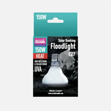 Petit Prix ARCADIA SOLAR BASKING FLOODLIGHT 150 WATT – Spot chauffant