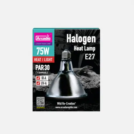 Solde ARCADIA HALOGEN BASKING SPOT (E27) 75 WATT – Spot halogène