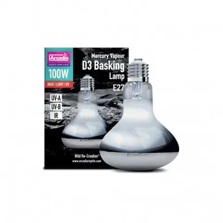 ARCADIA 2ND GENERATION UV BASKING LAMP 100 WATT Petit Prix