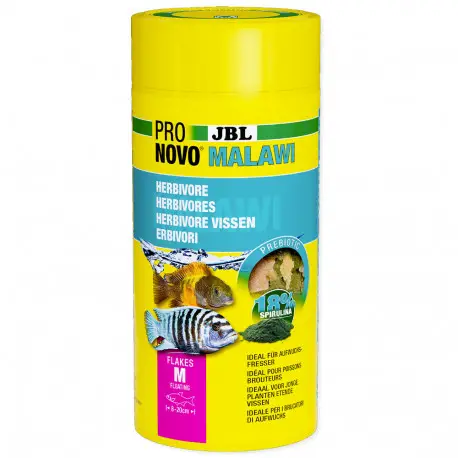 Réduction JBL PRONOVOMALAWI FLAKES M 1000ml – Nourriture cichlidés