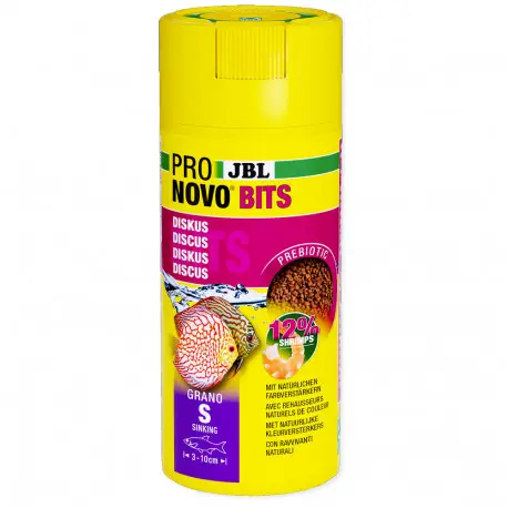 Petit Prix JBL PRONOVOBITS GRANO S 250ml – Nourriture Discus