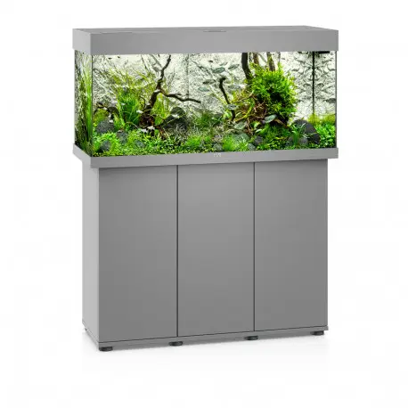 JUWEL Ensemble complet Aquarium + Meuble Rio 180 LED Gris Affaire À Saisir