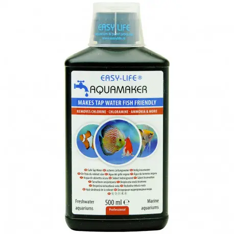 Easy-life AQUAMAKER 500ml – Conditionneur d&rsquo;eau aquarium Certifié