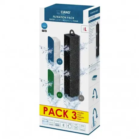 CIANO Filtration Pack 3 mois – Taille L Prix Promo